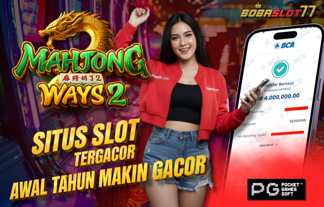 Selamat kepada user id : ma*****82 Wede Rp 4.000.000 di Game MAHJONG WAYS2 PG SOFT Cair Gk Sampe 1 Menit! Menang Mudah di Bobaslot77